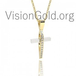 Diamond Womens Cross With Diamonds 0077