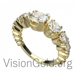 Serie anillo oro blanco 0013