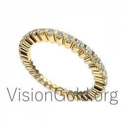 Slim Diamond Eternity Ring 0014