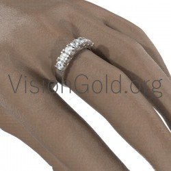 Μισοβερο Σειρε Δαχτυλιδι Με Μπριγιαν 0016