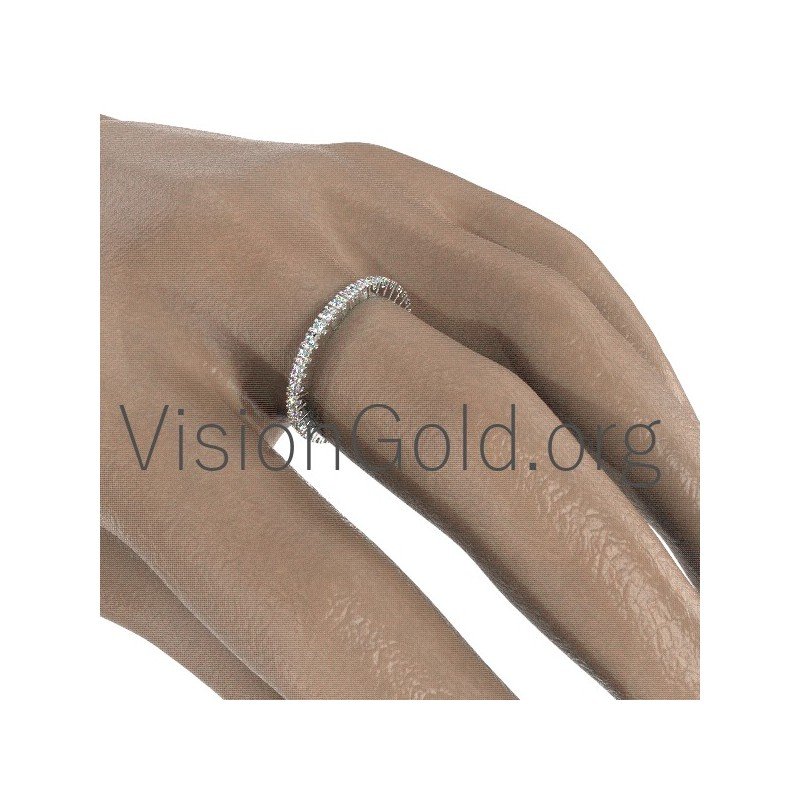 Unique Beaty Eternity Ring With Diamonds 0018