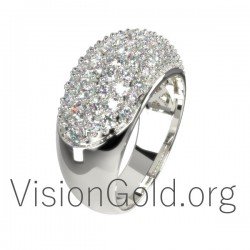 Ring 18 carats with brilliant 0419