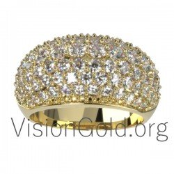 Ring 18 carats with brilliant 0419