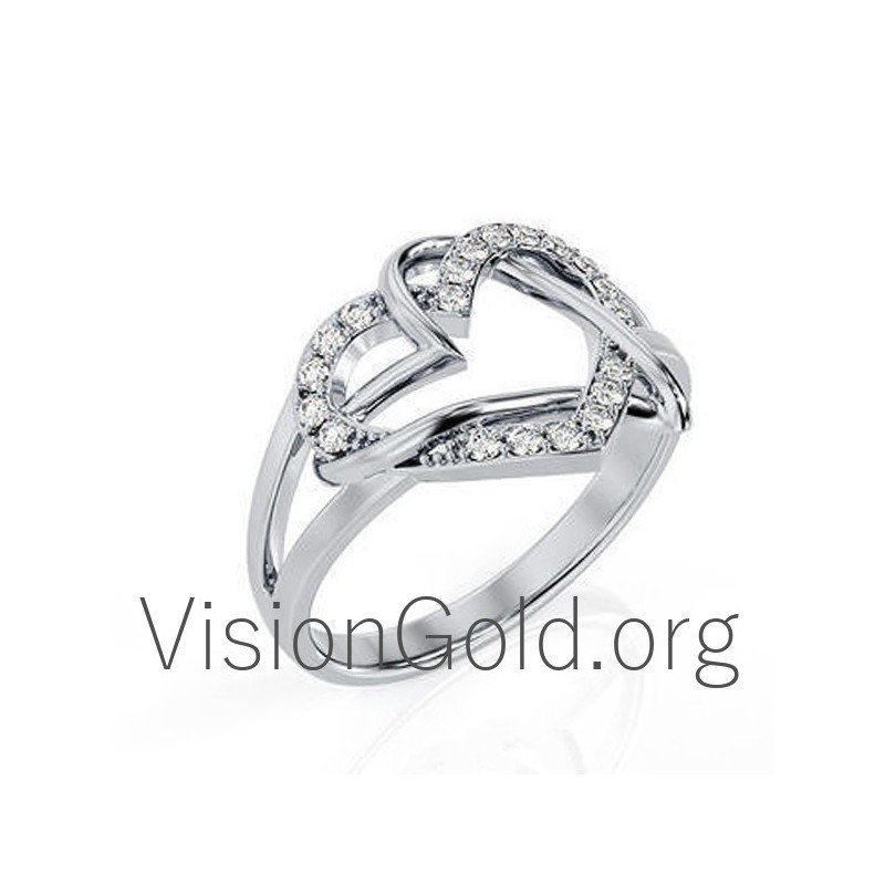 Anillo Corazon Oro 0581