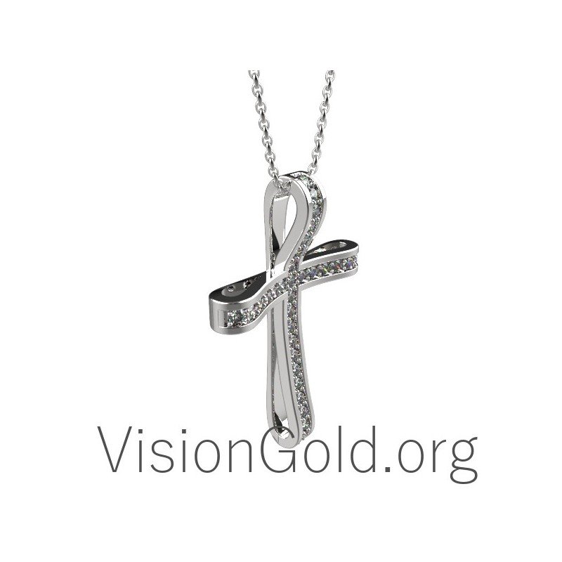 Βαπτιστικος Σταυρος Για Κοριτσι 0080