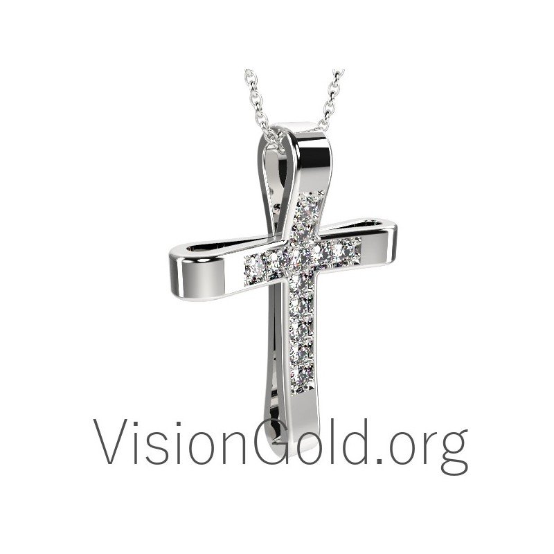 Βαπτιστικοι Σταυροι-Σταυροι Βαπτισης Για Κοριτσι 00810081