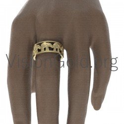 Δαχτυλιδι Boho Ελεφαντακια 0587