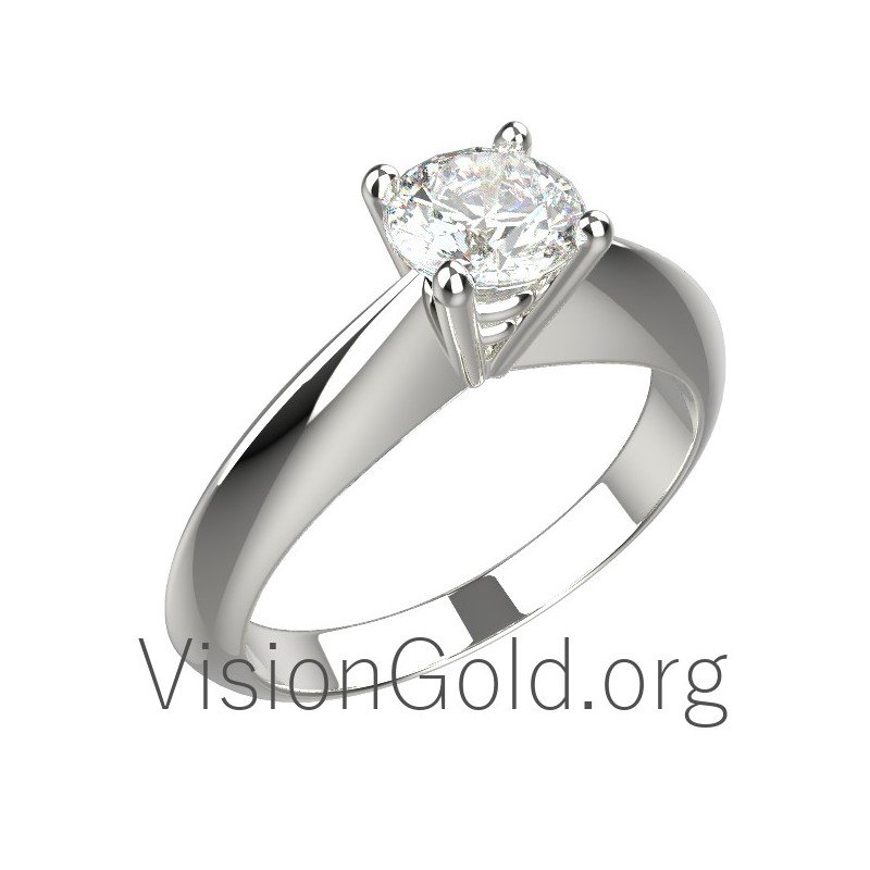 Buy Solitaire Engagement Rings Online 0002