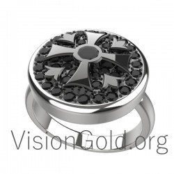 Χειροποιητο Γυναικειο Δαχτυλιδι Με Ζιργκον 0589