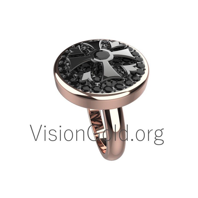 Handmade Zircon Sterling Silver Fine Rings For Sale 0589