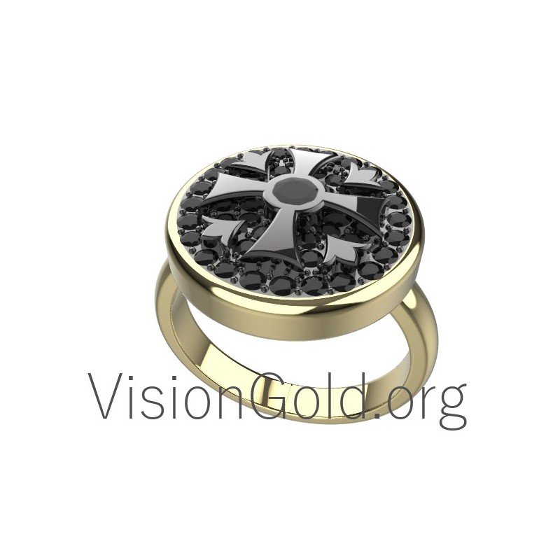 Handmade Zircon Sterling Silver Fine Rings For Sale 0589