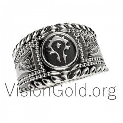 Ανδρικο Δαχτυλιδι World Of Warcraft 0064