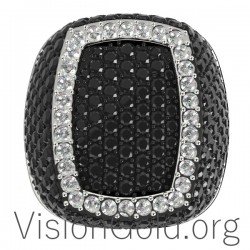 Ring K18 Mit Diamanten im Brillantschliff 0604