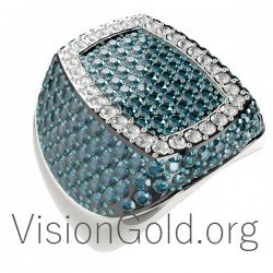 Anillo K18 Con Diamante Brillante 0604