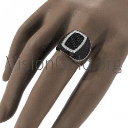 Ring K18 Mit Diamanten im Brillantschliff 0604