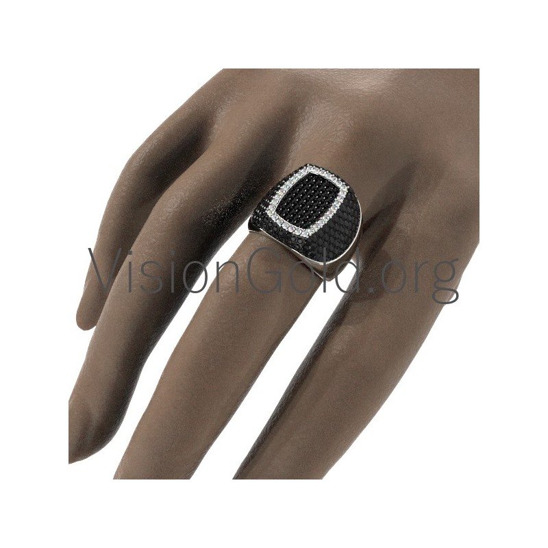 Ring K18 Mit Diamanten im Brillantschliff 0604