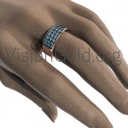 High Quality Cubic Zirconia Wedding Rings 0611