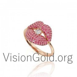 Women's Ring 14K With Zircon 0614