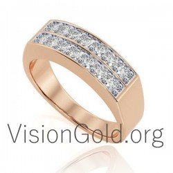 Classic Women's Ring With Zircon 0615