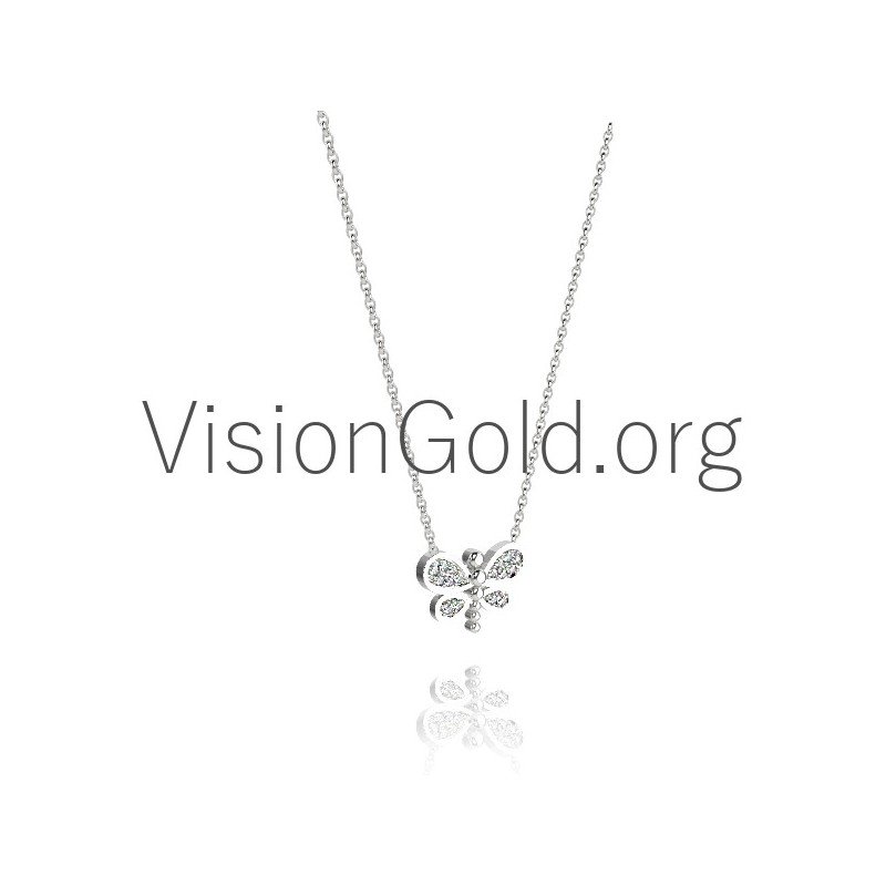 Women's Charm Necklace Dragonfly 0340