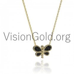 Collar Mujer Charm Dragonfly 0340