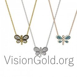 Collar Mujer Charm Dragonfly 0340