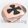 Γυναικειο Δαχτυλιδι Σταυρος Με Ζιργκον Πετρες 0620