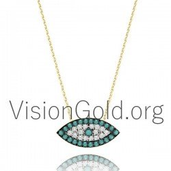 Evil Eye Necklace for Women - Evil Eye Pendant