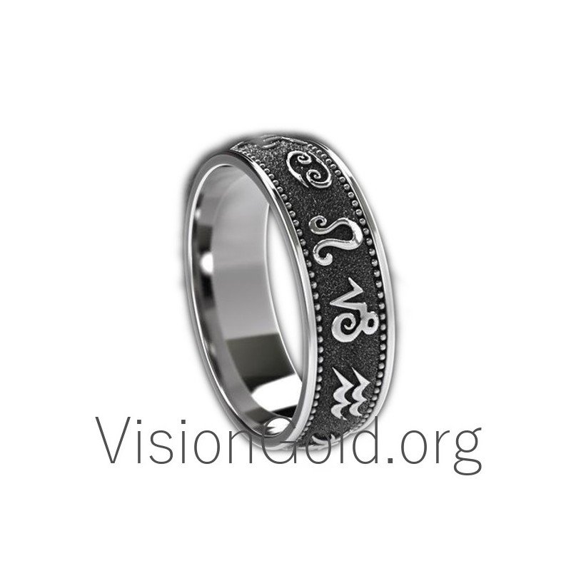 Ανδρικο Δαχτυλιδι Ζωδια 0091