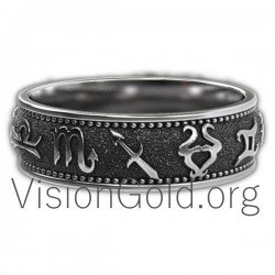 Zodiac Sign Jewelry for Men 0091