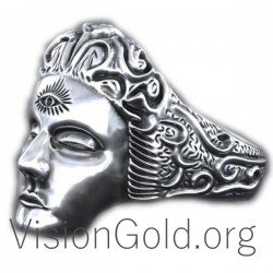 Ανδρικο Δαχτυλιδι  Ματι Πανοπτης 0089