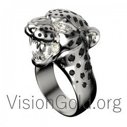 Ανδρικό δαχτυλίδι Πάνθηρας 0103