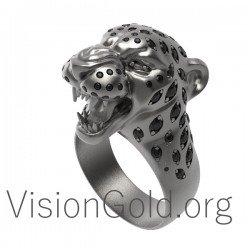 Ανδρικό δαχτυλίδι Πάνθηρας 0103