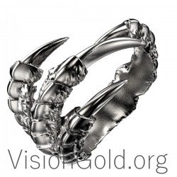 Ανδρικό Δαχτυλίδι Νύχι Αετού 0115