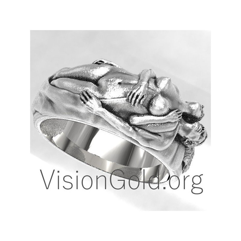 Романтическое кольцо из стерлингового серебра 925 пробы