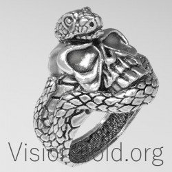 Artistic Ασημένιο Ανδρικό Δαχτυλίδι | ιδιαίτερα ανδρικά δαχτυλίδια | φθηνά ανδρικά δαχτυλίδια 0022