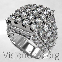 Ασημενιο Ανδρικο Δαχτυλιδι Με Πετρες 0083