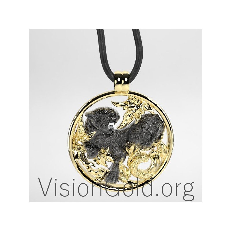 Black Panther Necklace 0352