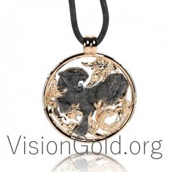 Γυναικειο Μενταγιον Πανθηρας 0352