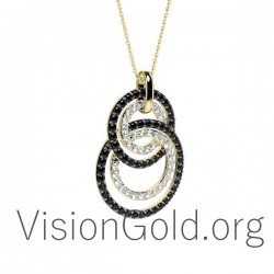 Gold Pendant Necklace 0354