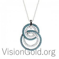 Gold Pendant Necklace 0354