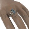 Unique Gemstone Ring 0636