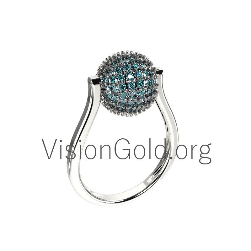 Goldring mit Brillant 0638