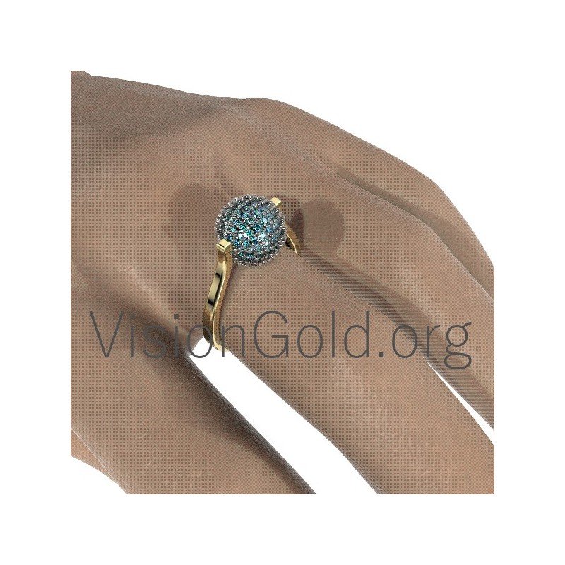 Anillo Oro Con Brillante 0638