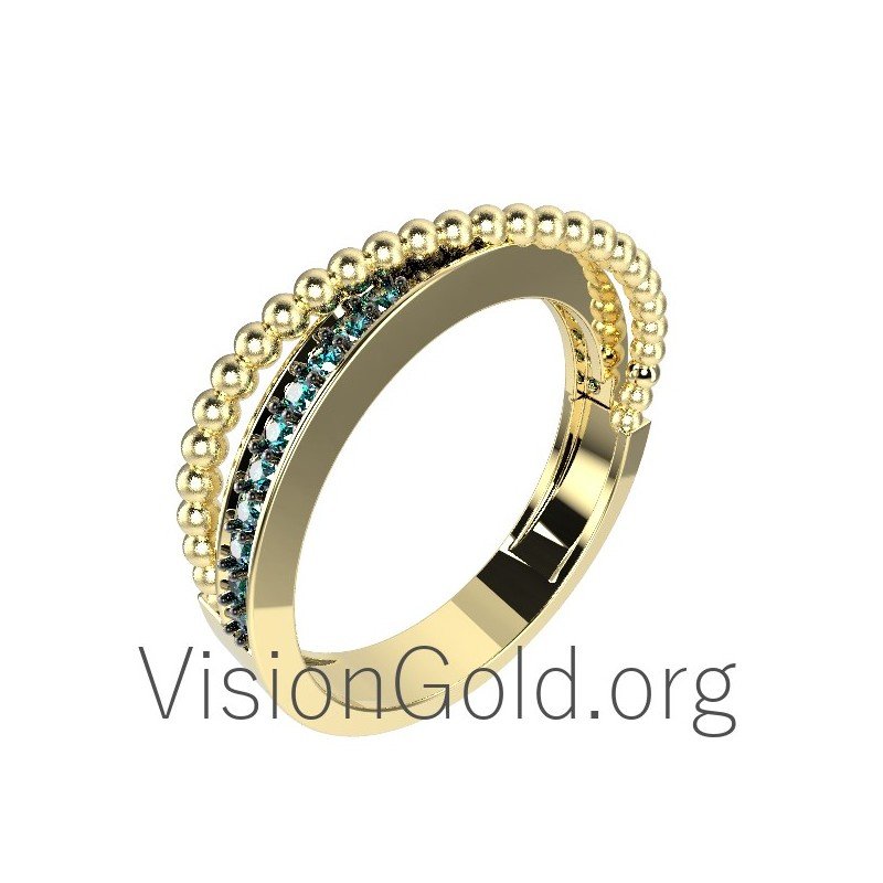Minimalist Diamond Ring 0639