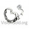 Diamond Fashion Heart-Shaped Ring 0640