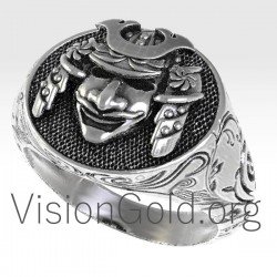 Samurai Mask Ring 0131