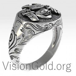 Ανδρικο Δαχτυλιδι Samurai 0131