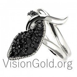 Anillo Mujer Serpiente Oro 0642