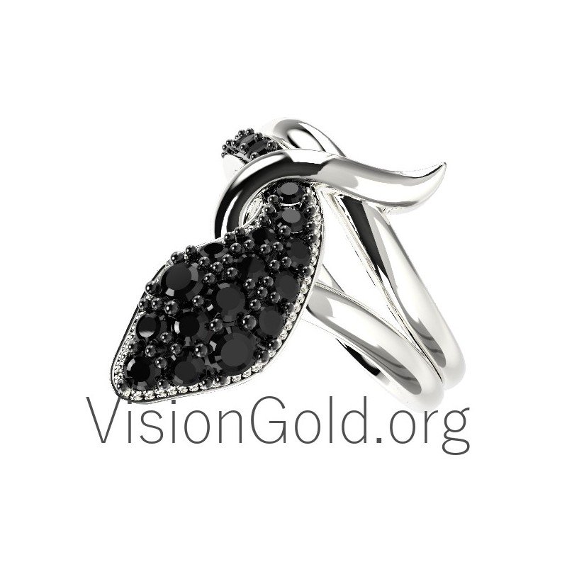 Anillo Mujer Serpiente Oro 0642